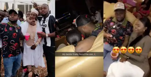 Davido steps out publicly with mystery lady in Ghana and they made out…